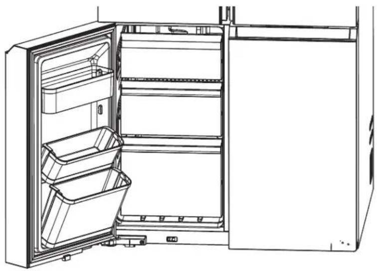 Café CAE28DM5TS5 - Balconnet de congélateur - 1