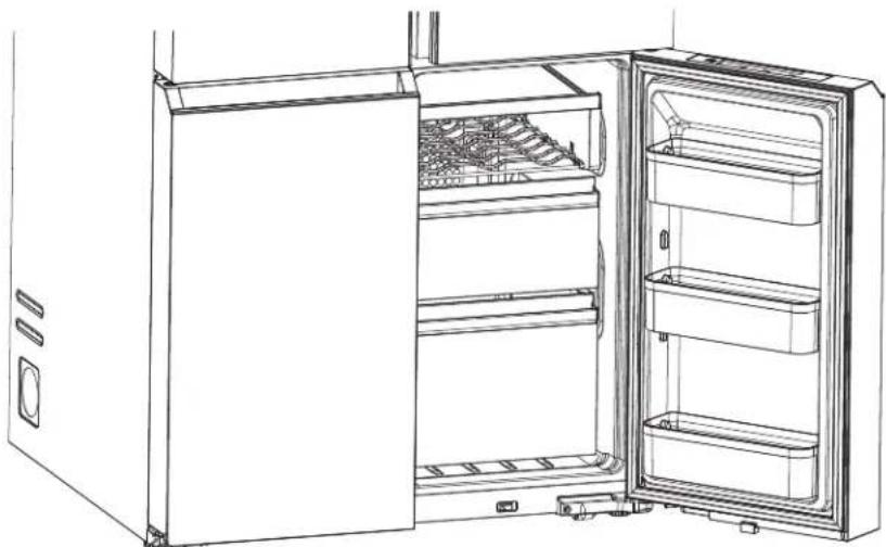 Café CAE28DM5TS5 - Seleccione Zone Baskets (Canastas del Área), Repisa y Estante de Vinos - 1
