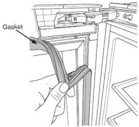 Café CCP06DP2PS1 - REVERSING THE DOOR SWING - MODELS WITH POCKET HANDLE - CCR06DM\*\*\*\* (Cont.) - 1