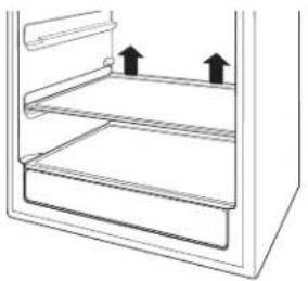 Café CCP06BP4PW2 - GLASS SHELVES - 1