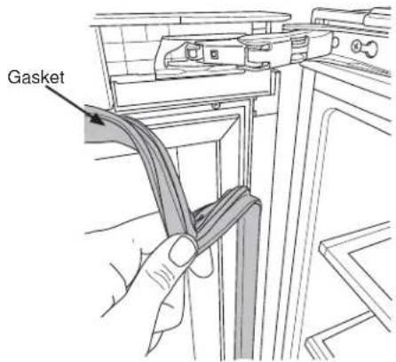 Café CCP06BP4PW2 - REVERSING THE DOOR SWING - MODELS WITH POCKET HANDLE - CCR06BM\*\*\*\* (Cont.) - 1