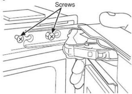 Café CCP06BP4PW2 - REVERSING THE DOOR SWING - MODELS WITH CAFE HANDLE - CCP06BP\*\*\*\* - 4