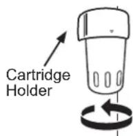 Café CSB42WP2NS1 - Installing the filter cartridge - 1