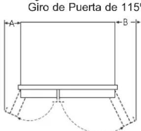 Café CSB42WP2NS1 - Espacios Libres del Producto - 1