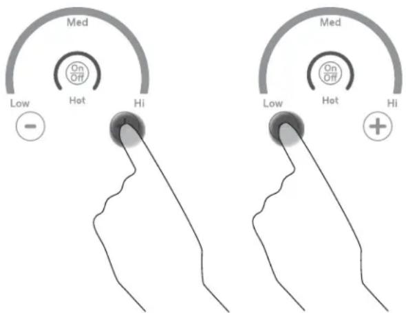 Café CHP90302TSS - Operating the Cooking Elements - 3