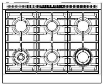 Café C2Y366P4TW2 - FEATURES OF THE RANGE AND COOKTOP - 1
