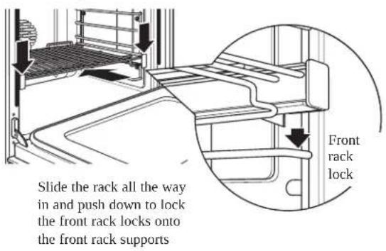 Café C2Y366P4TW2 - To replace a rack: - 2