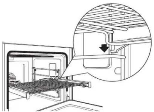 Café CGY366P4TW2 - To replace a rack: - 1