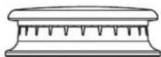Café CGY366P4TW2 - To replace the burner parts for Round Burner: - 1
