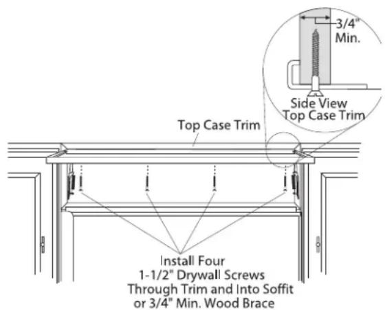 Café CSB48WP2NS1 - STEP 8 ALTERNATE ANTI-TIP PROCEDURE - 1