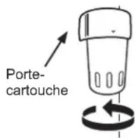 Café CSB48WP2NS1 - Installation de la cartouche du filtre à eau - 1