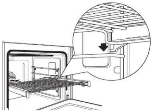 Café C2Y486P3TD1 - To replace a rack: - 1