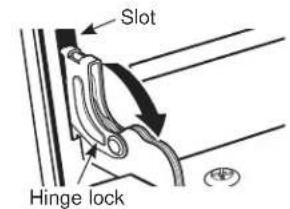 Café C2Y486P3TD1 - To remove the door: - 1