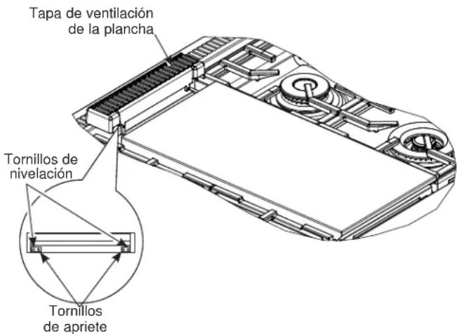 Café C2Y486P3TD1 - La ensambladura de la plancha no debe quitarse para la limpieza. - 1