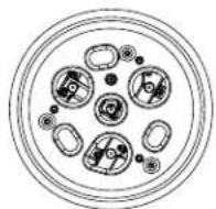 Café CGY366P3TD1 - To replace the burner parts for Multi Ring: - 1