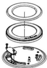 Café CGY366P3TD1 - Inspiral Burner - 1