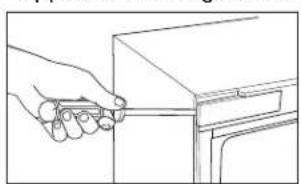 Café CCR06BM2PS5 - REVERSING THE DOOR SWING - MODELS WITH POCKET HANDLE - CCR06BM\*\*\*\* - 1