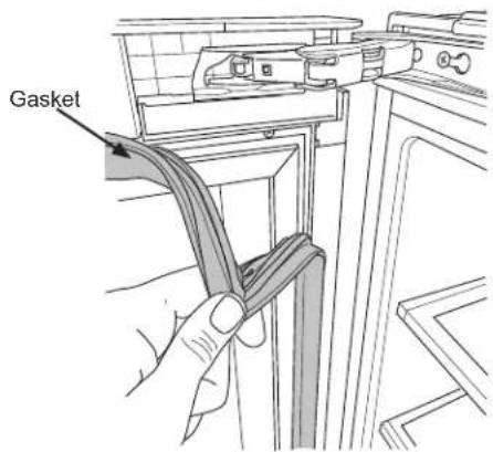 Café CCR06BM2PS5 - REVERSING THE DOOR SWING - MODELS WITH POCKET HANDLE - CCR06BM\*\*\*\* (Cont.) - 1