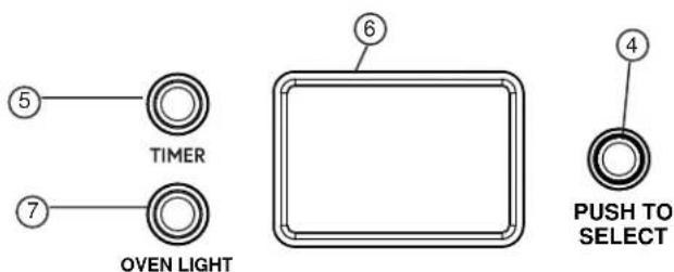 Café CGY366P2TS1 - OVEN CONTROL AND TIMER - 1