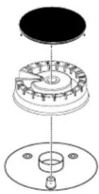 Café CGY366P2TS1 - Round Burner - 1