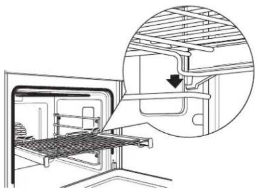 Café CGY366P2TS1 - To replace a rack: - 1