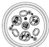 Café CGY366P2TS1 - To replace the burner parts for Multi Ring: - 1