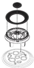 Café CGY366P2TS1 - Multi-ring Burner - 1