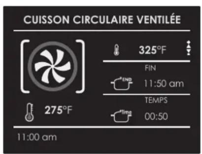 Fulgor Milano FCSO 6023 TEM BK - Pour définiir un mode à temps - 1
