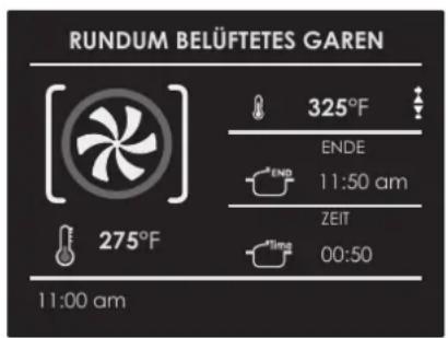 Fulgor Milano FCSO 6023 TEM BK - So stellen Sie einen Zeitmodus ein - 1