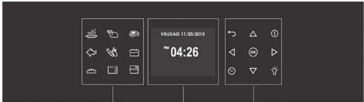 Fulgor Milano FCSO 6023 TEM BK - NL 5-Bedieningspaneel - 1