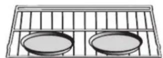 Fulgor Milano FCSO 6023 TEM BK - Aliments recommendés pour le mode de cuisson par le bas ventilé : - 2
