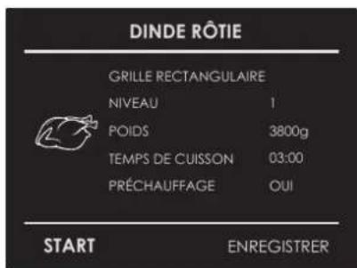 Fulgor Milano FCSO 6023 TEM BK - Selectionner une recette déjà définie : - 1