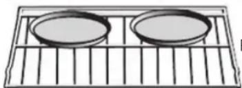 Fulgor Milano FCSO 6023 TEM BK - Foods recommended for Convection Bake mode: - 3