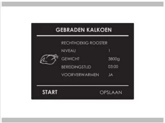 Fulgor Milano FCSO 6023 TEM BK - Selecteer een al gedefiniereid recept: - 1