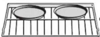 Fulgor Milano FCSO 6023 TEM BK - Alimenti racomandi per la modalità Cottura Inferiore Ventilata: - 3
