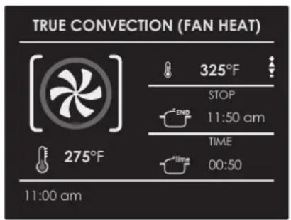 Fulgor Milano FCSO 6023 TEM X - Setting a Timed Mode - 1