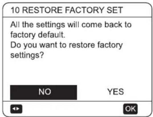GRUNDIG GHPH-MM10 - RESTOREFACTORY SETTINGS (RESTAURER LES RÉGLAGES D'USINE) - 1
