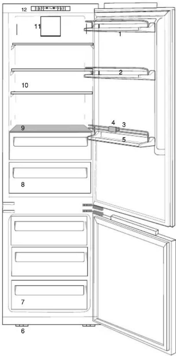 GRUNDIG GKNI 25752 FN - Oto Wasza chłodziarka - 1