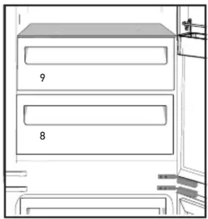 GRUNDIG GKNI 25752 FN - Cutia pentru lactate (depozitare la rece) - 1