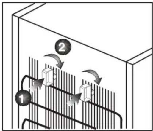 GRUNDIG GKNI 25752 FN - Installation af plastikkiler - 1