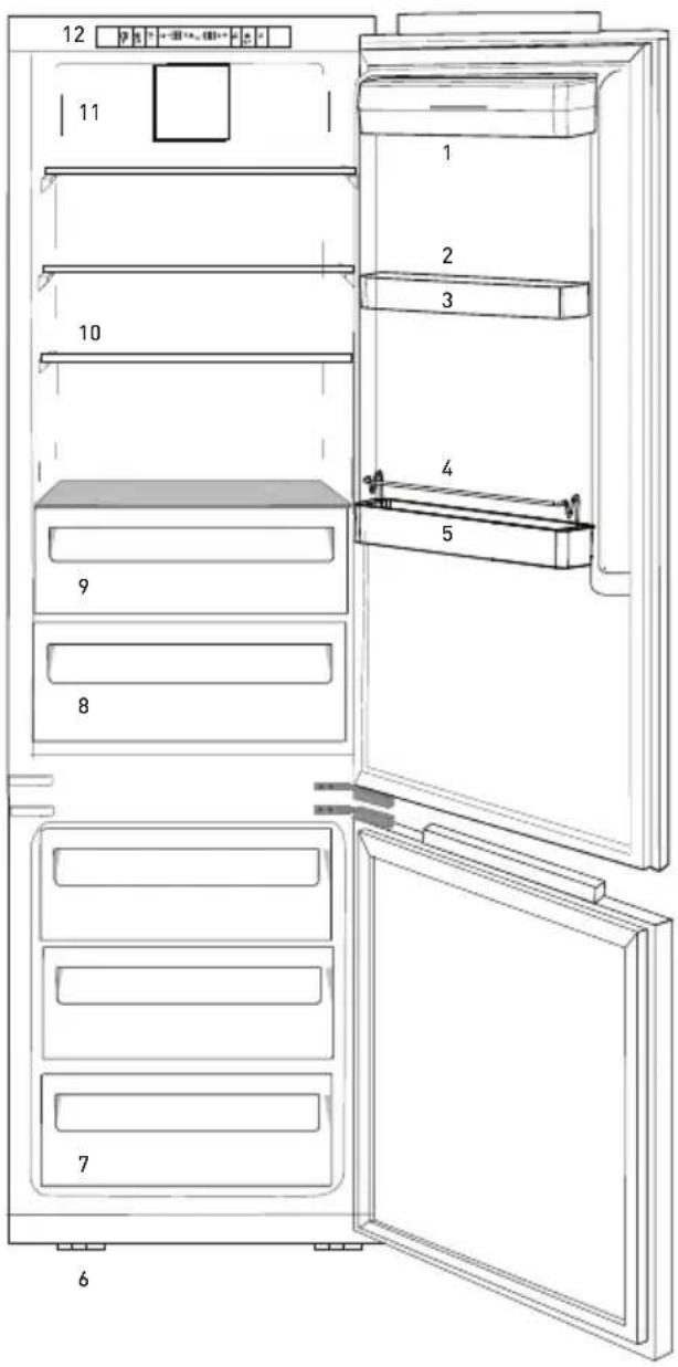 GRUNDIG GKNI 25752 FN - Vaša chladnička - 1