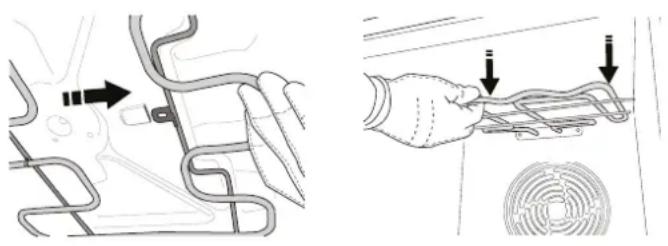 BLAUPUNKT 5B10B0040 - ABAISSER L'ÉLÉMENT CHAUFFANT SUPÉRIEUR - 1