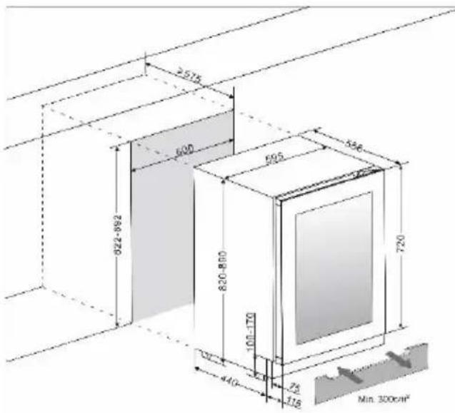 BLAUPUNKT 5WK630FF0 - BUILT-UNDER INSTRUCTIONS - 1
