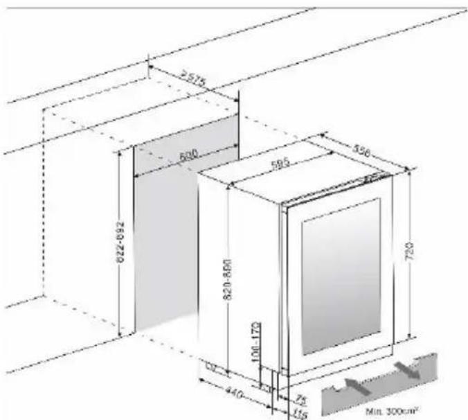 BLAUPUNKT 5WK630FF0 - L'ENCASTREMENT - 1