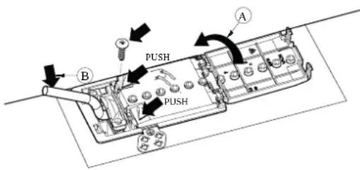 BLAUPUNKT 5RG64450 - CONNESSIONE ALLA MORSETTIERA - 1