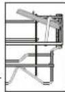 BLAUPUNKT 5VI4S00BKD - VOLETS PLIABLES A POSITION RÉGLABLE - 3