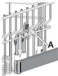 BLAUPUNKT 5VI4S00BKD - ADJUSTING THE HEIGHT OF THE UPPER RACK - 1