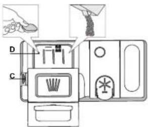 BLAUPUNKT 5VI4S00BKD - RELLENAR EL DISPENSADOR DE DETERGENTE - 1