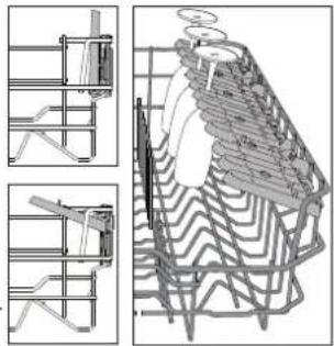 BLAUPUNKT 5VF4X00BXB - REGOLAZIONE IN ALTEZZA DEL CESTELLO SUPERIORE - 2