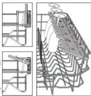 BLAUPUNKT 5VF4X00BXB - ADJUSTING THE HEIGHT OF THE UPPER RACK - 2
